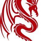 Dragon Mythical Creature Fantasy Tribal Car Truck Window Vinyl Decal Sticker