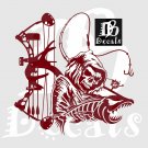 Grim Reaper Bow Fish Deer Hunter Skull Car Truck Window Vinyl Decal Sticker