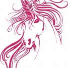 Unicorn Fantasy Horn Head Magic Horse Car Truck Laptop Vinyl Decal Sticker