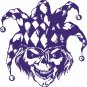 Jester Clown Circus Skull Scary Man Car Truck Laptop Window Vinyl Decal Sticker