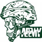 Army Military Police Soldier Skull Camo Car Truck Window Vinyl Decal Sticker