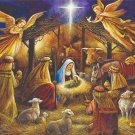 Nativity Christian Christmas Jesus Christ Lord GOD 12" x 8" Plaques Signs