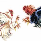 Chicken Fighting Rooster Cockfight Spurs Car Boat Truck Vinyl Decal Sticker