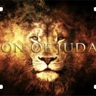 Lion of Judah Savior Lord Jesus Christ Christian License Plate Car Truck Tag