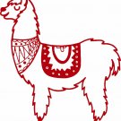 Llama Alpaca Lama Animal Farm Cria Pet Zoo Car Truck Window Vinyl Decal Sticker