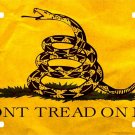 Don't Tread On Me Snake Rattlesnake Gadsden Flag License Plate Car Truck Tag