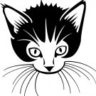 Cat Kitten Pet Animal Car Truck Window Wall Laptop Vinyl Decal Sticker