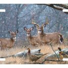 Deer Doe Buck Pheasant Snow Hunting Tree Field License Plate Car Truck Tag