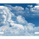 Lion Lamb Jesus Christ Christian Lord GOD Sky License Plate Car Truck Tag