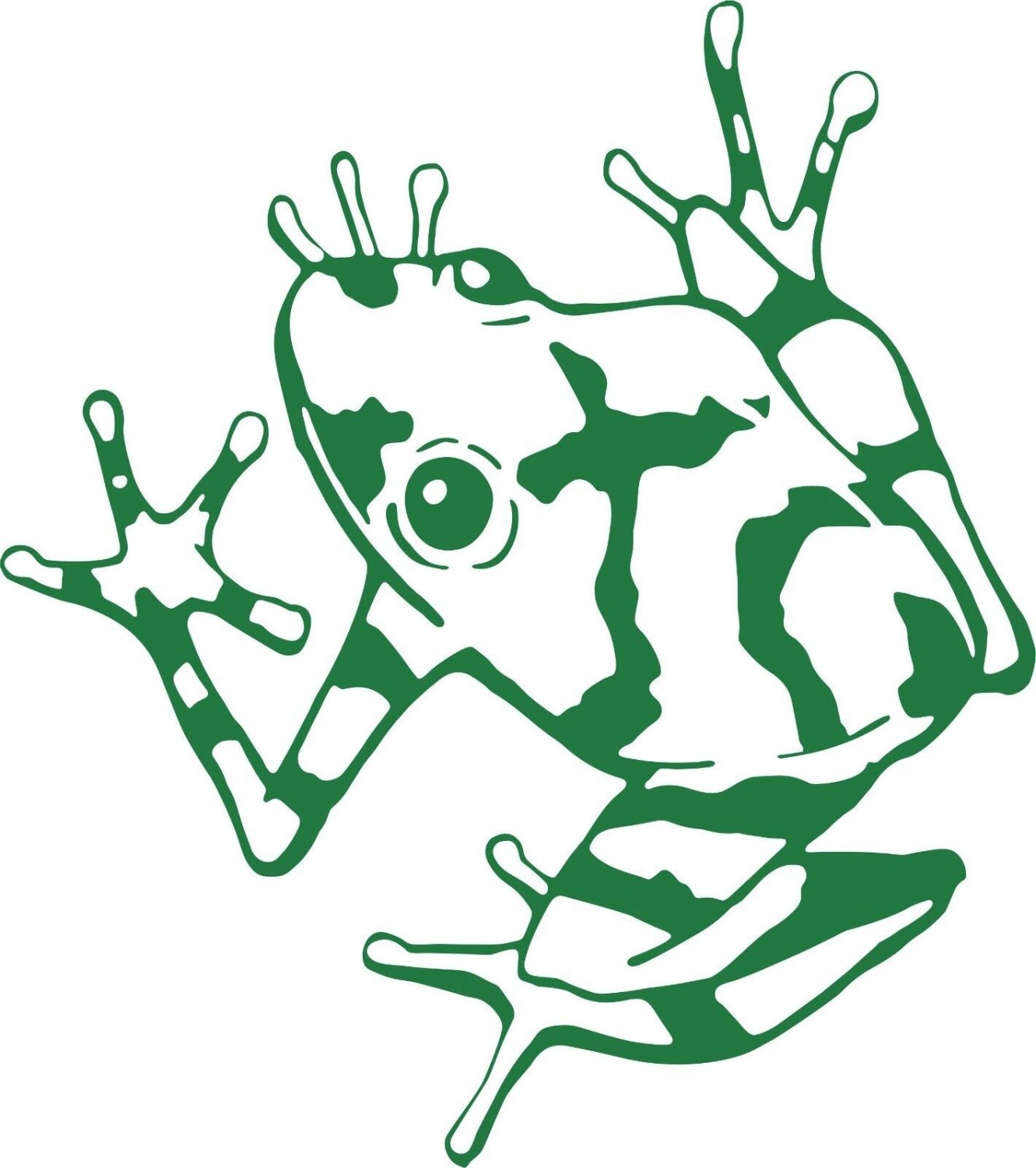 Frog Cartoon Animal Pet Toad Truck Car Tattoo Window Vinyl Decal Sticker
