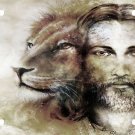 Lion of Judah Yeshua GOD Jesus Christ Christian License Plate Car Truck Tag