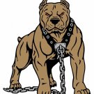 Pit Bull Big Dog Chain Pet Attack Car Hood Truck Window Vinyl Decal Sticker