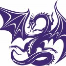 Tribal Dragon Wings Serpent Car Truck Tattoo Window Laptop Vinyl Decal Sticker