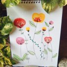Glowing Flowers Painting