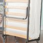 Bed Folding Mattress Memory Foam Guest Sleep Rollaway Frame Portable Bed