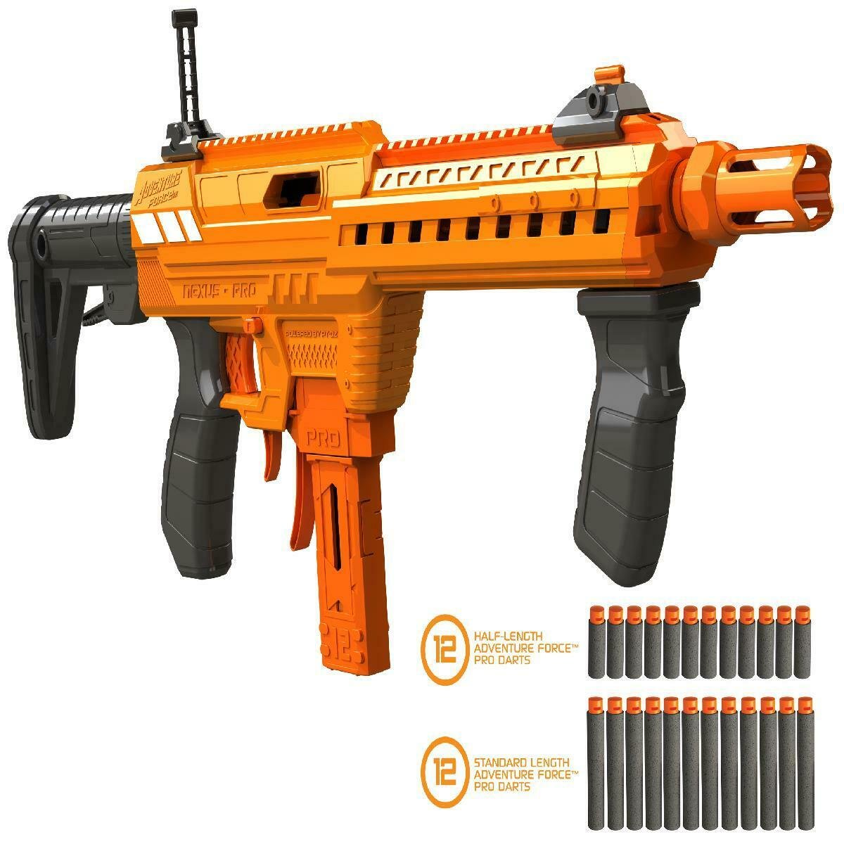Tactical Strike Nexus Pro Ultimate Dart Blaster Shoots Over 12