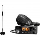 Uniden PRO505XL 40-Channel Bearcat Compact CB Radio and Tram 703-HC Center Load