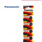 5 x Panasonic CR1632 Button Coin Cell 3V Lithium Battery Batteries exp 12-2029