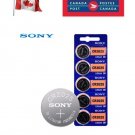 5 x Sony CR2025 Button Coin Cell 3V Lithium Battery Batteries exp 2030 DL2025