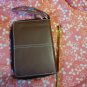 Leather Portfolio Binder Folder Organizer Case Bag with Zipper