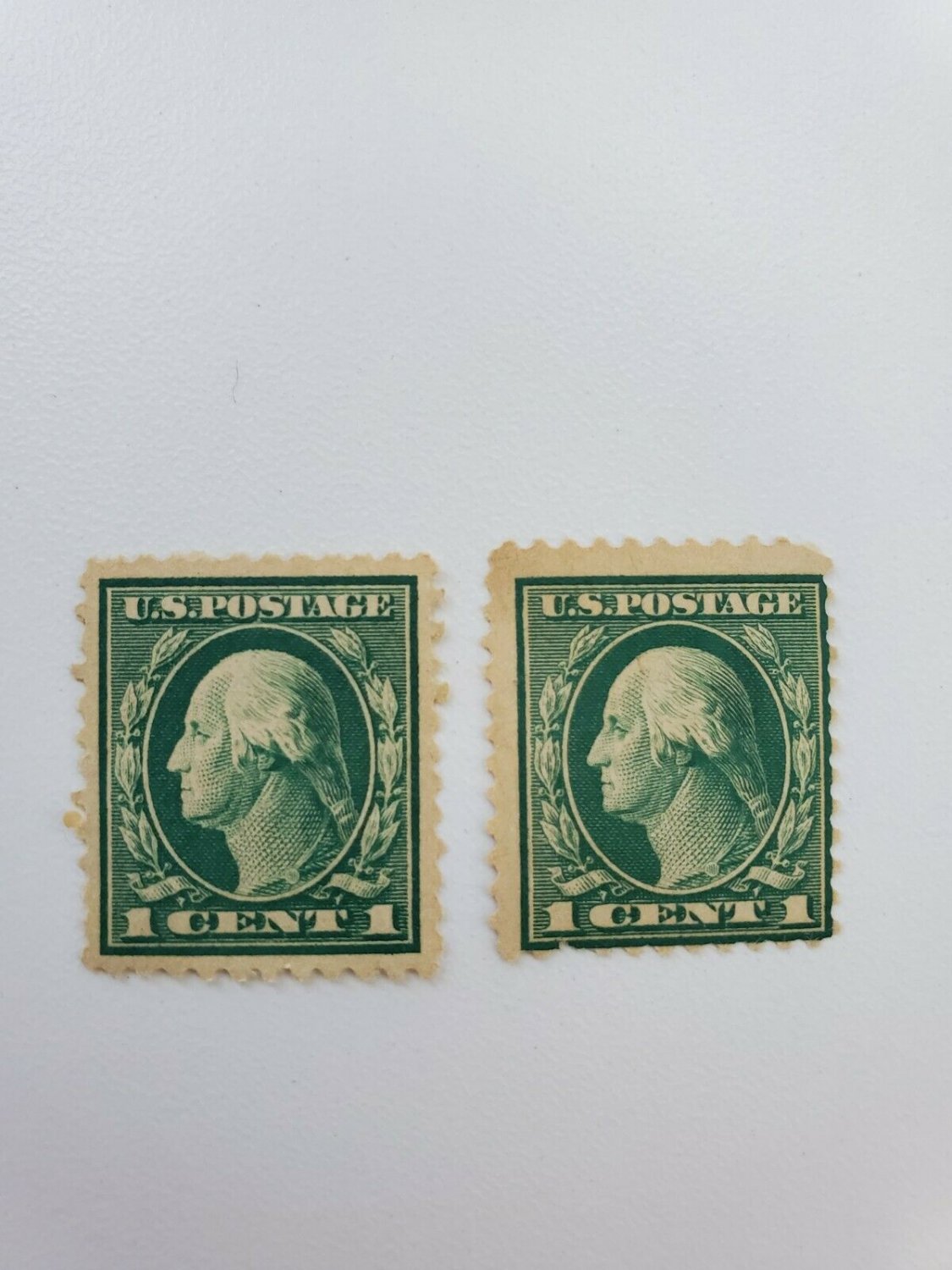 WASHINGTON 1c Cent Green STAMP Very Rare