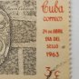 CUBA Collectible Stamp 1963.