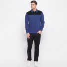TRICORP MEN'S LONG SLEEVES CONTRAST COLOR RUGBY SHIRT
