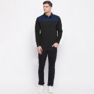 TRICORP MEN'S LONG SLEEVES CONTRAST COLOR RUGBY SHIRT
