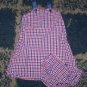 LN girls 3T checked Gap sundress w/ matching bloomers