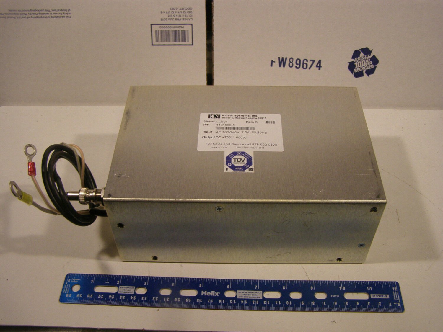 Laser Kaiser LC501 Capacitor Charging Power Supply 700V NEW + FREE SHIPPING