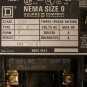 Square D NEMA 0 Motor Starter 3 Phase 208vac Coil 60 Day Warranty + Free Ship