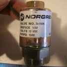 Solenoid Valve Norgren 2X1506 1/32" Orifice 12vdc Coil NEW + FREE SHIPPING