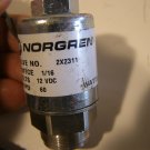Solenoid Valve Norgren 2X311 1/16" Orifice 12vdc Coil NEW + FREE SHIPPING
