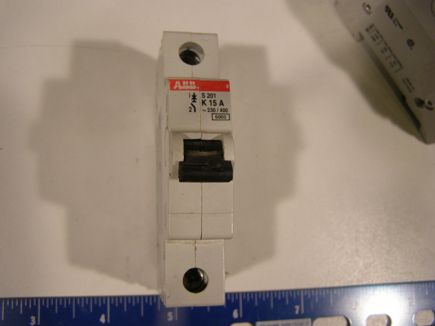 Asea ABB S201-K15 Circuit Breaker 277/480VAC 15A 1Pole FREE SHIP+60 Day Warranty