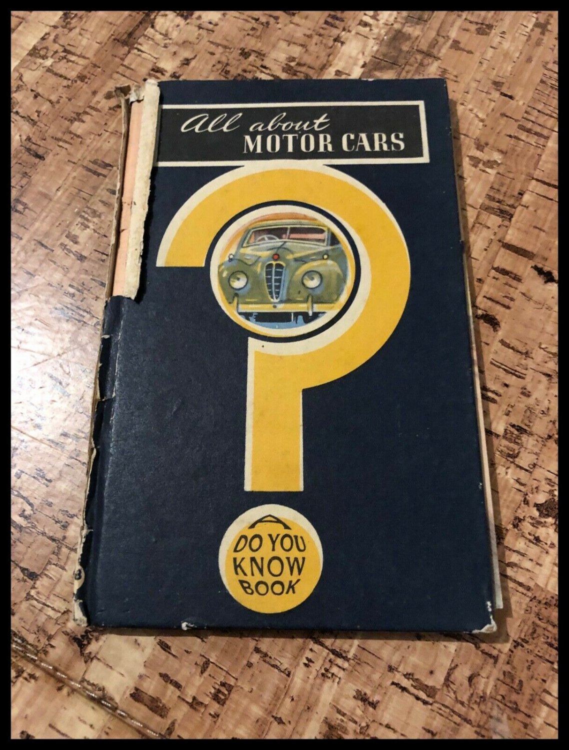 All About Motor Cars A Do You Know Book (Small Boardback Book)