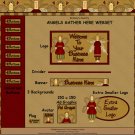 Angels Gather Here Webset - Website Graphics