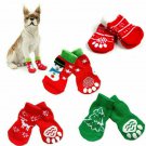 Dog Christmas Socks Doggy Shoes Cute Wild Warm Knitted Socks Clothes