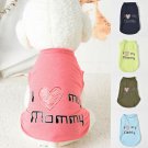 Small Dog Cats Vest Puppy T-Shirt Coat Pets Dogs Clothes Summer