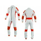 Skydiving Jump Suit Orange and white premium colors