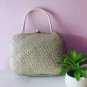 Plain Pillow Pandanus Handbag, Indonesia Hand Made, Woman Casual/ Party Bag