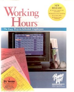 Working Hours Scheduling Software for MS-DOS