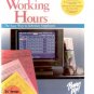 Working Hours Scheduling Software for MS-DOS