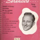 Bing Crosby's Serenade Song Folio