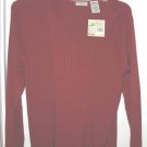 White Stag Long-Sleeve V-Neck Sweater