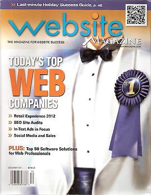 Website Magazine December 2011 Today's Top web Companies