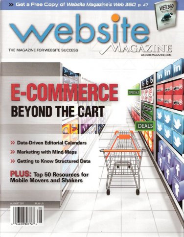 Website Magazine  August 2011 E-Commerce Beyond the Cart