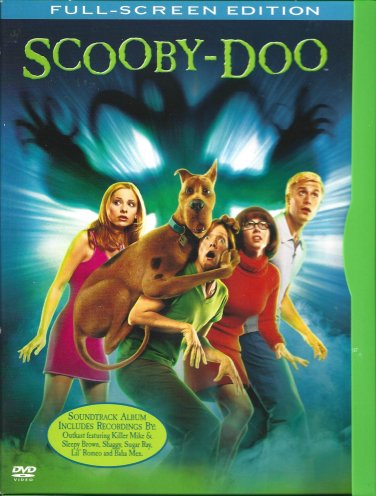Scooby-Doo Freddie Prinze Jr. Sarah Michelle Gellar Matthew Lillard  DVD
