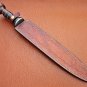 24" Historical custom made Damascus steel blade, roman gladiolus sword MX 01