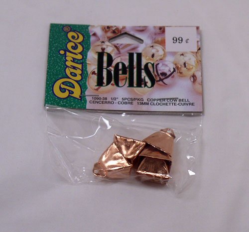 Copper Cow Bells 13 mm