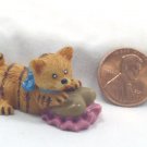 Tabby Kitten 1:12 Dollhouse Miniature